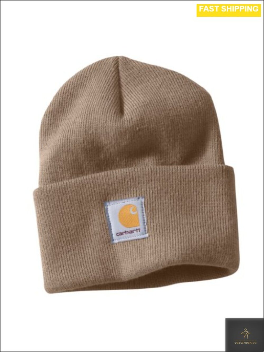 Carhartt Knit Cuffed Beanie Acrylic Rib Knit One Size Fits All